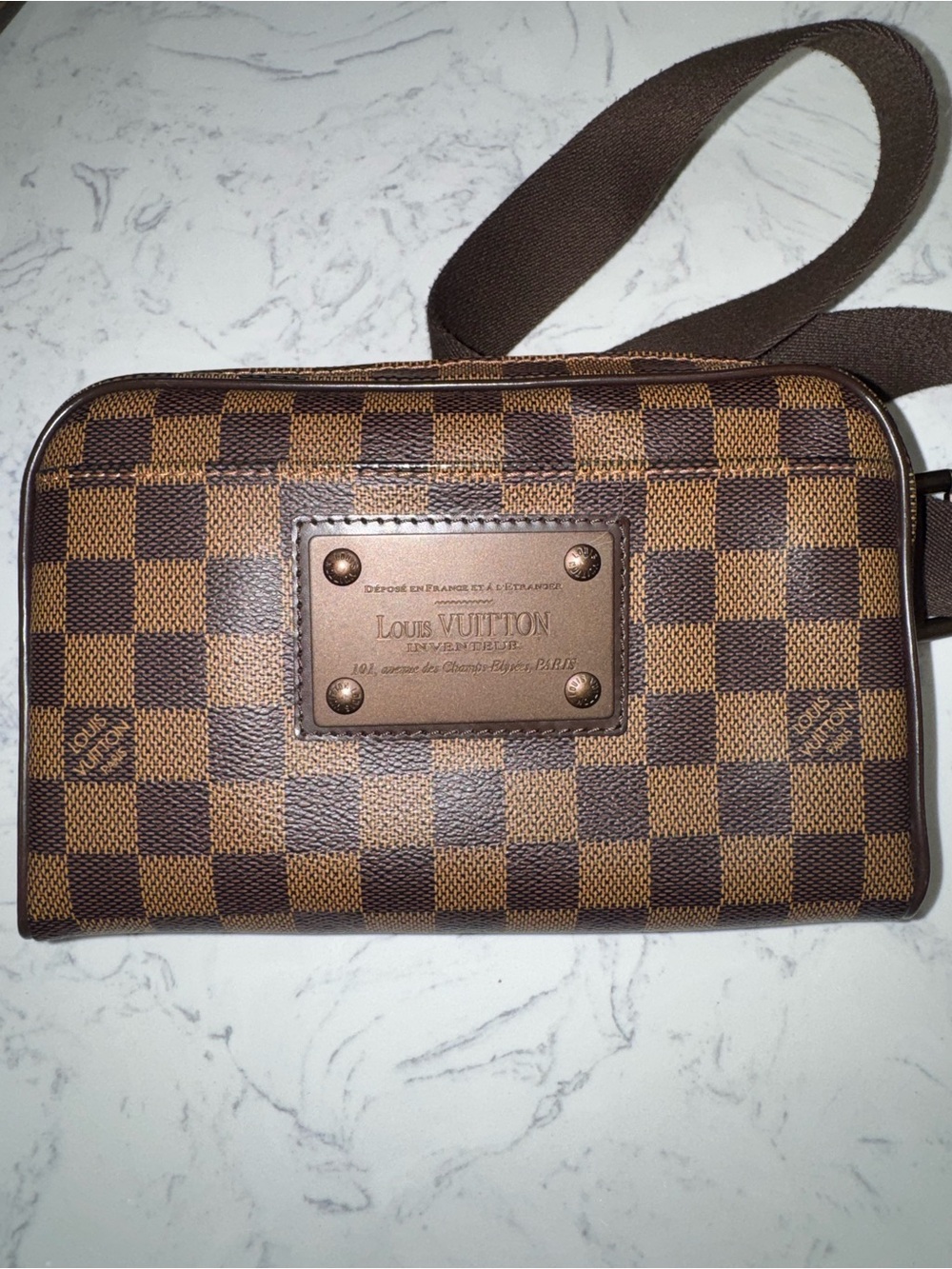 Louis Vuitton Brooklyn Bumbag Damier Ebene